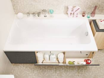 Органайзер SMART  прозрачный CERSANIT P-MD-SMA-DIV/CM50. Фото