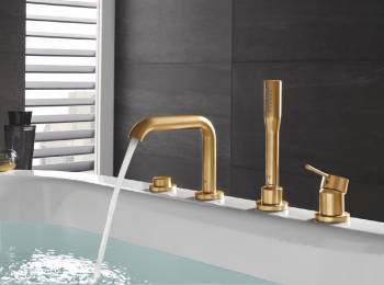 GROHE 19578GN1 Essence+ Смеситель для ванны на 4 отверстия. Фото