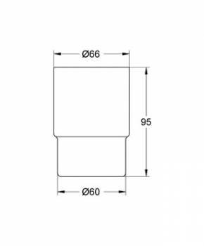 Стакан GROHE Essentials 40372001 для ванной комнаты. Фото